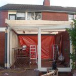 aanbouw woning roden